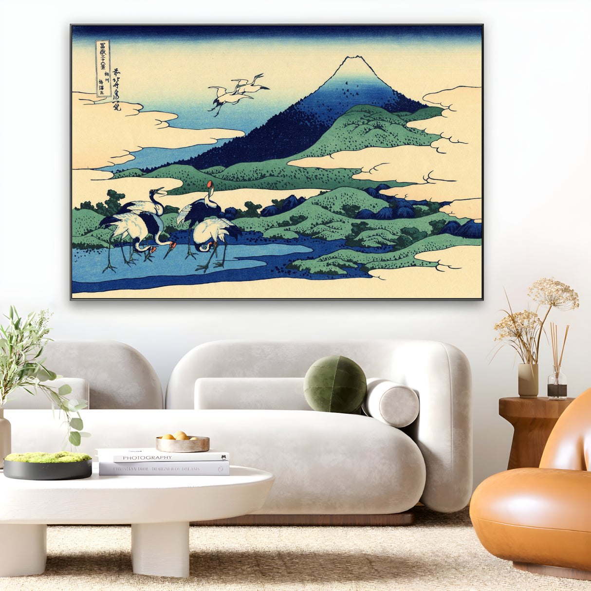 Quadro Stampa su Tela Villaggio di Umezawa a Sagami, Katsushika Hokusai - CupidoDesign