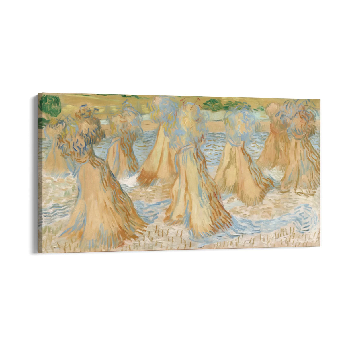 Quadro Stampa su Tela Sheaves of Wheat, Vincent Van Gogh - CupidoDesign