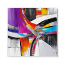 Quadro Stampa su Tela Viola Liquido - CupidoDesign