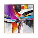 Quadro Stampa su Tela Viola Liquido - CupidoDesign