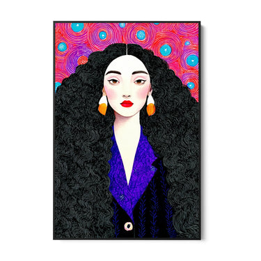 Quadro Stampa su Tela Visione di Velluto - CupidoDesign