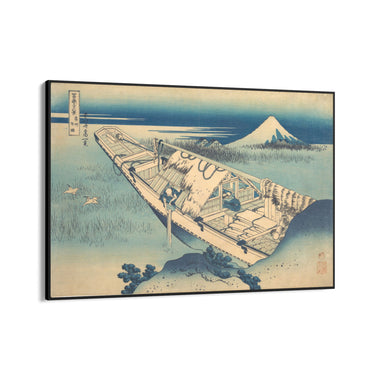 Quadro Stampa su Tela Vista di Fuji da una barca, Katsushika Hokusai - CupidoDesign