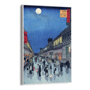 Quadro Stampa su Tela Vista notturna di Sarawaka, Utagawa Hiroshige - CupidoDesign