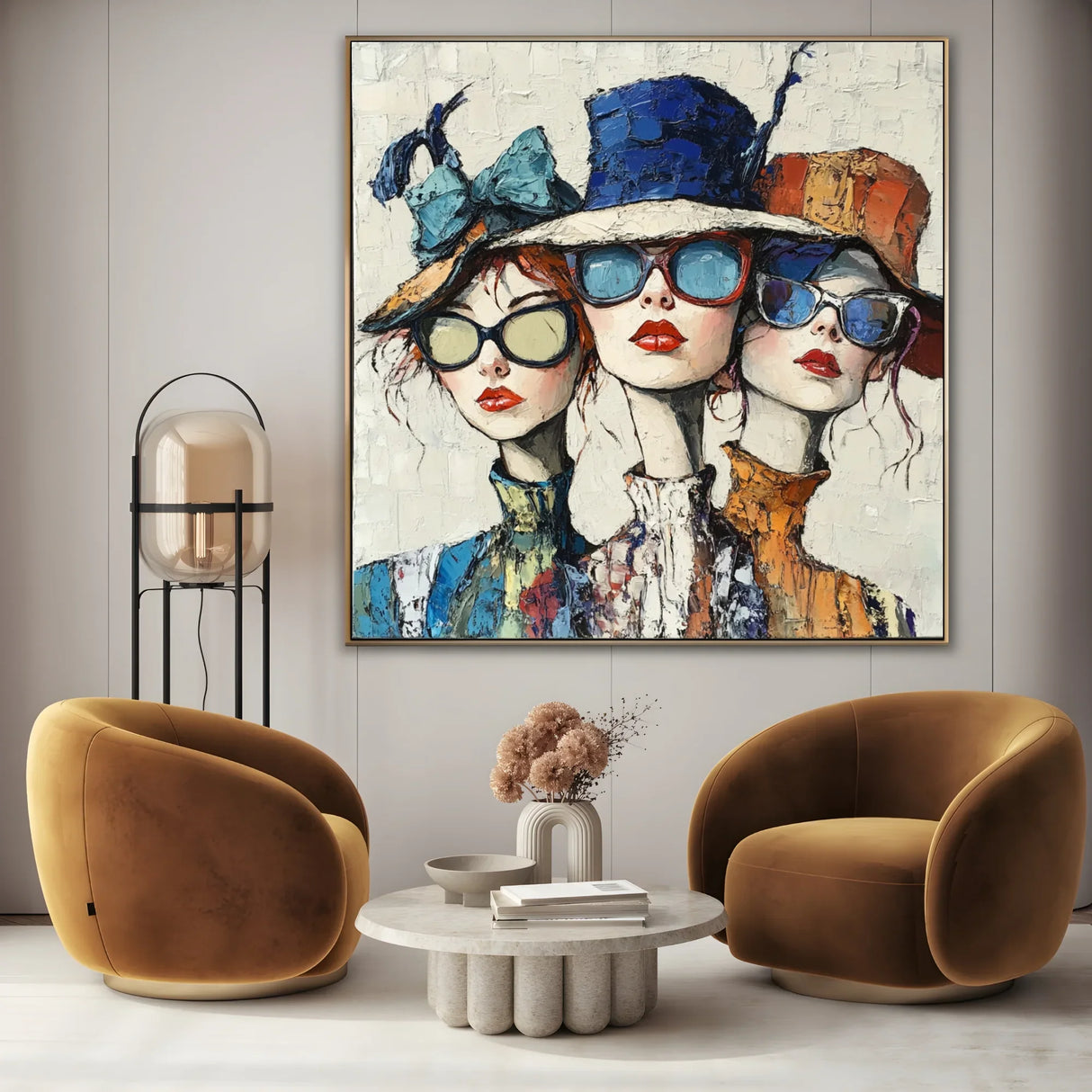 Quadro Stampa su Tela Vita Elegante - CupidoDesign