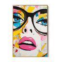 Quadro Stampa su Tela Voce Fluorescente - CupidoDesign
