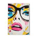 Quadro Stampa su Tela Voce Fluorescente - CupidoDesign