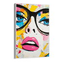 Quadro Stampa su Tela Voce Fluorescente - CupidoDesign