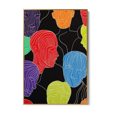 Quadro Stampa su Tela Voce Intensa - CupidoDesign