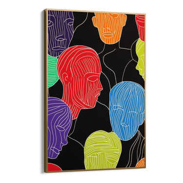 Quadro Stampa su Tela Voce Intensa - CupidoDesign