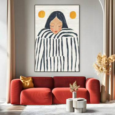 Quadro Stampa su Tela Voce Silenziosa - CupidoDesign