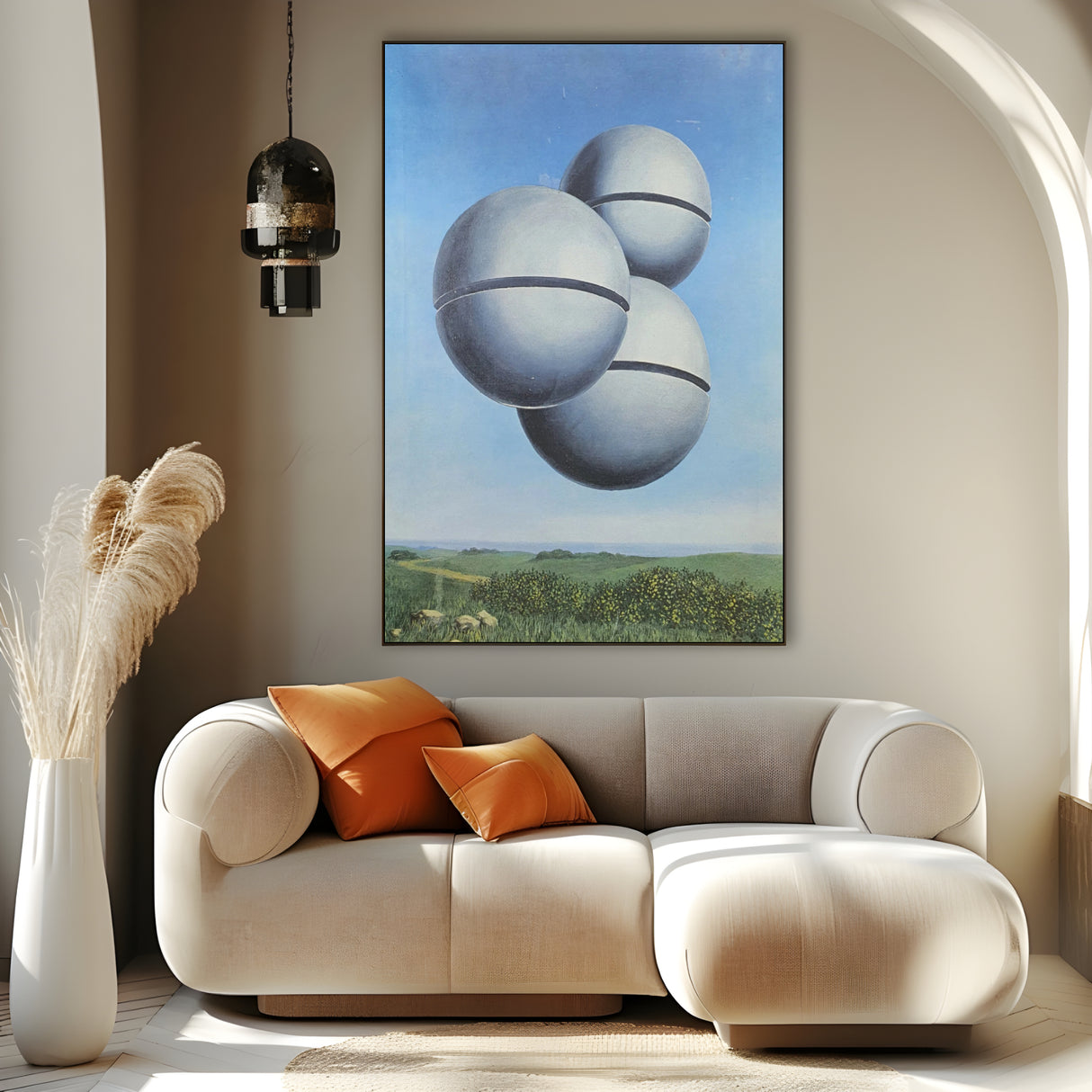 Quadro Stampa su Tela Voce dello Spazio, René Magritte - CupidoDesign