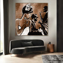 Quadro Stampa su Tela Voce di Luna - CupidoDesign