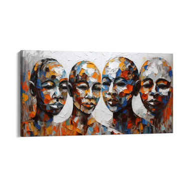 Quadro Stampa su Tela Voci Invisibili - CupidoDesign