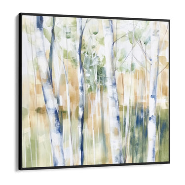 Quadro Stampa su Tela Voci tra i Fusti - CupidoDesign