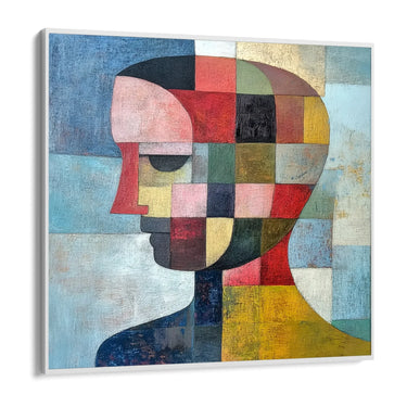 Quadro Stampa su Tela Volti Fluidi - CupidoDesign