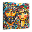 Quadro Stampa su Tela Volti Siciliani - CupidoDesign