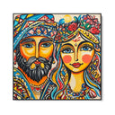 Quadro Stampa su Tela Volti Siciliani - CupidoDesign