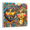 Quadro Stampa su Tela Volti Siciliani - CupidoDesign