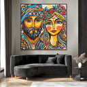 Quadro Stampa su Tela Volti Siciliani - CupidoDesign