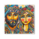 Quadro Stampa su Tela Volti Siciliani - CupidoDesign