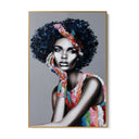 Quadro Stampa su Tela Volto Frammentato - CupidoDesign