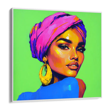 Quadro Stampa su Tela Volto Iconico - CupidoDesign