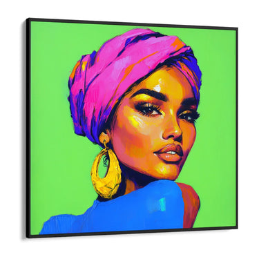 Quadro Stampa su Tela Volto Iconico - CupidoDesign