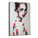 Quadro Stampa su Tela Volto Scomposto - CupidoDesign