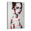 Quadro Stampa su Tela Volto Scomposto - CupidoDesign