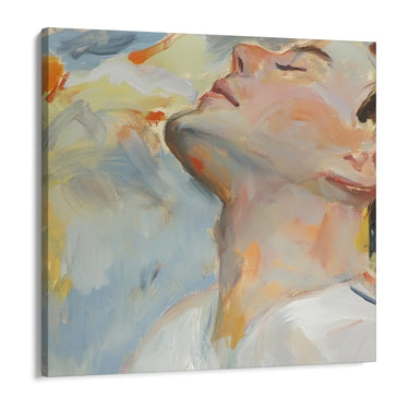 Quadro Stampa su Tela Volto al Cielo - CupidoDesign