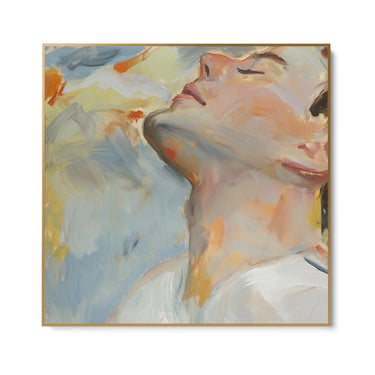 Quadro Stampa su Tela Volto al Cielo - CupidoDesign