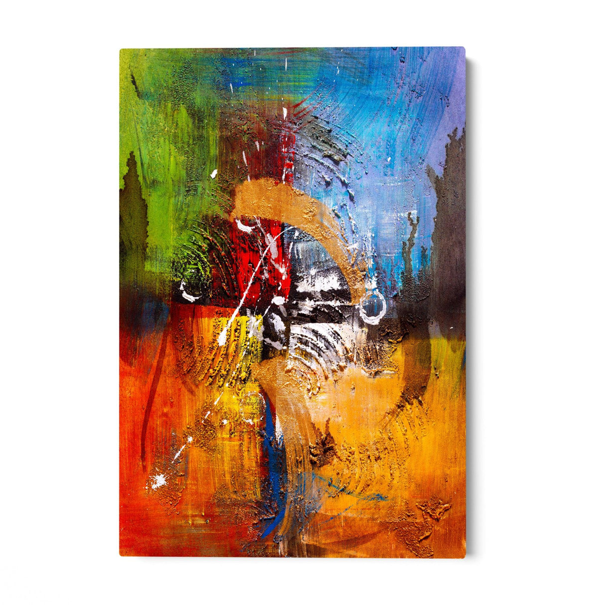 Quadro Stampa su Tela Vortici Cromatici - CupidoDesign