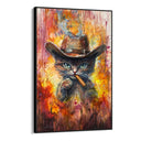 Quadro Stampa su Tela West Felino - CupidoDesign