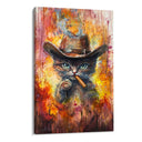 Quadro Stampa su Tela West Felino - CupidoDesign