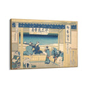 Quadro Stampa su Tela Yoshida a Tokaido, Katsushika Hokusai - CupidoDesign
