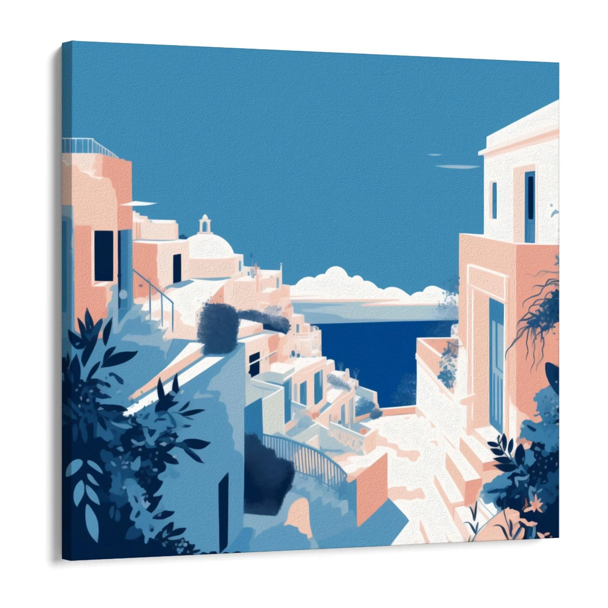 Quadro Stampa su Tela A due passi dal mare - CupidoDesign
