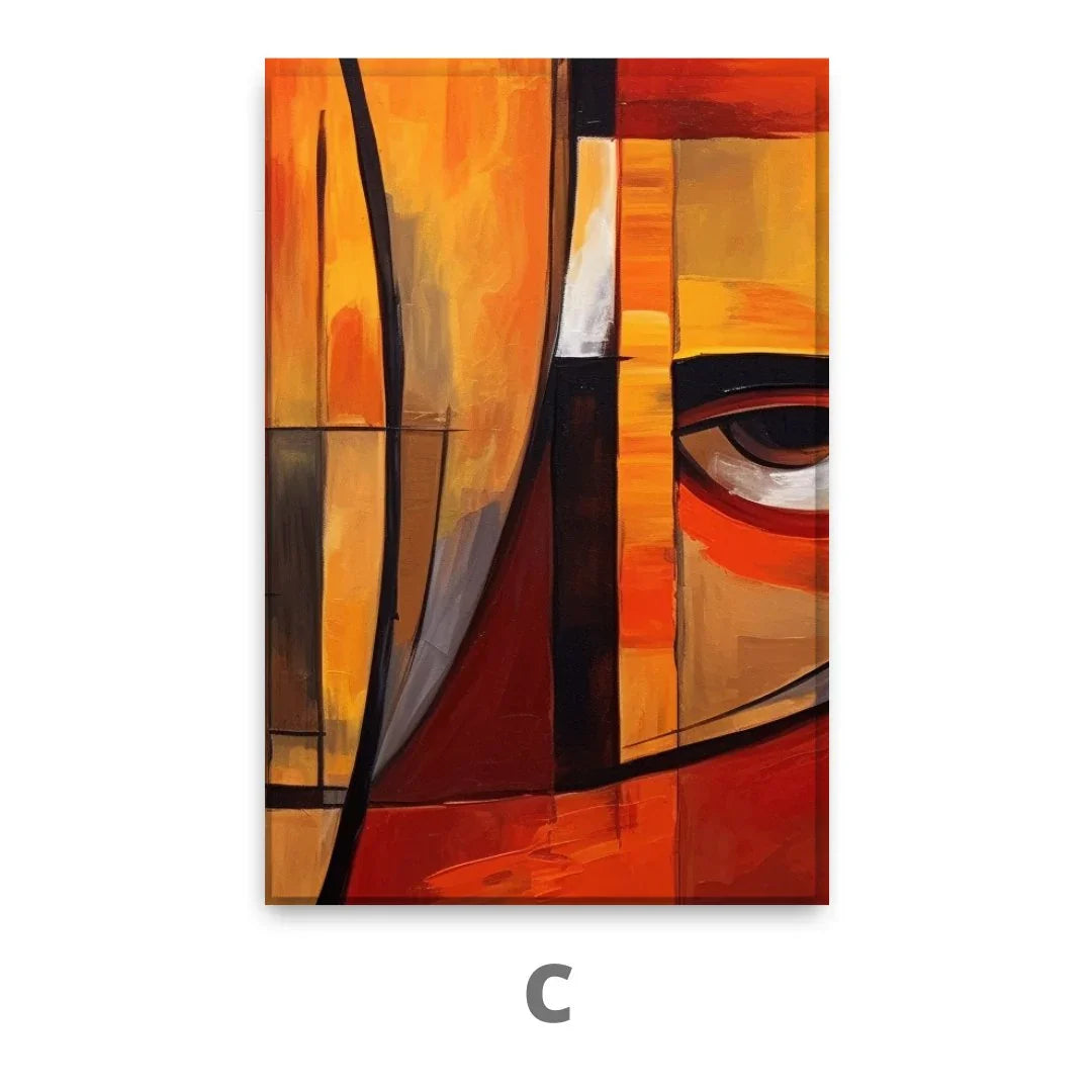 Quadro Stampa su Tela Abbracci del Vuoto - CupidoDesign
