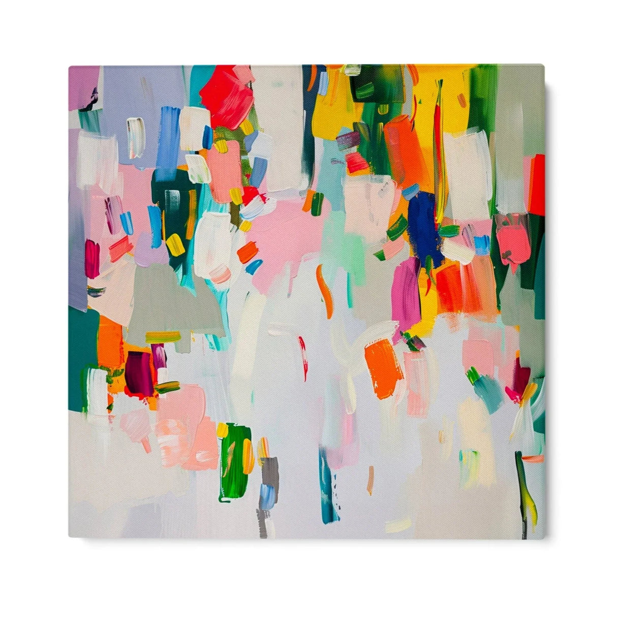 Quadro Stampa su Tela Abbraccio di Colori - CupidoDesign