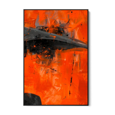 Quadro Stampa su Tela Abbraccio di Fuoco - CupidoDesign