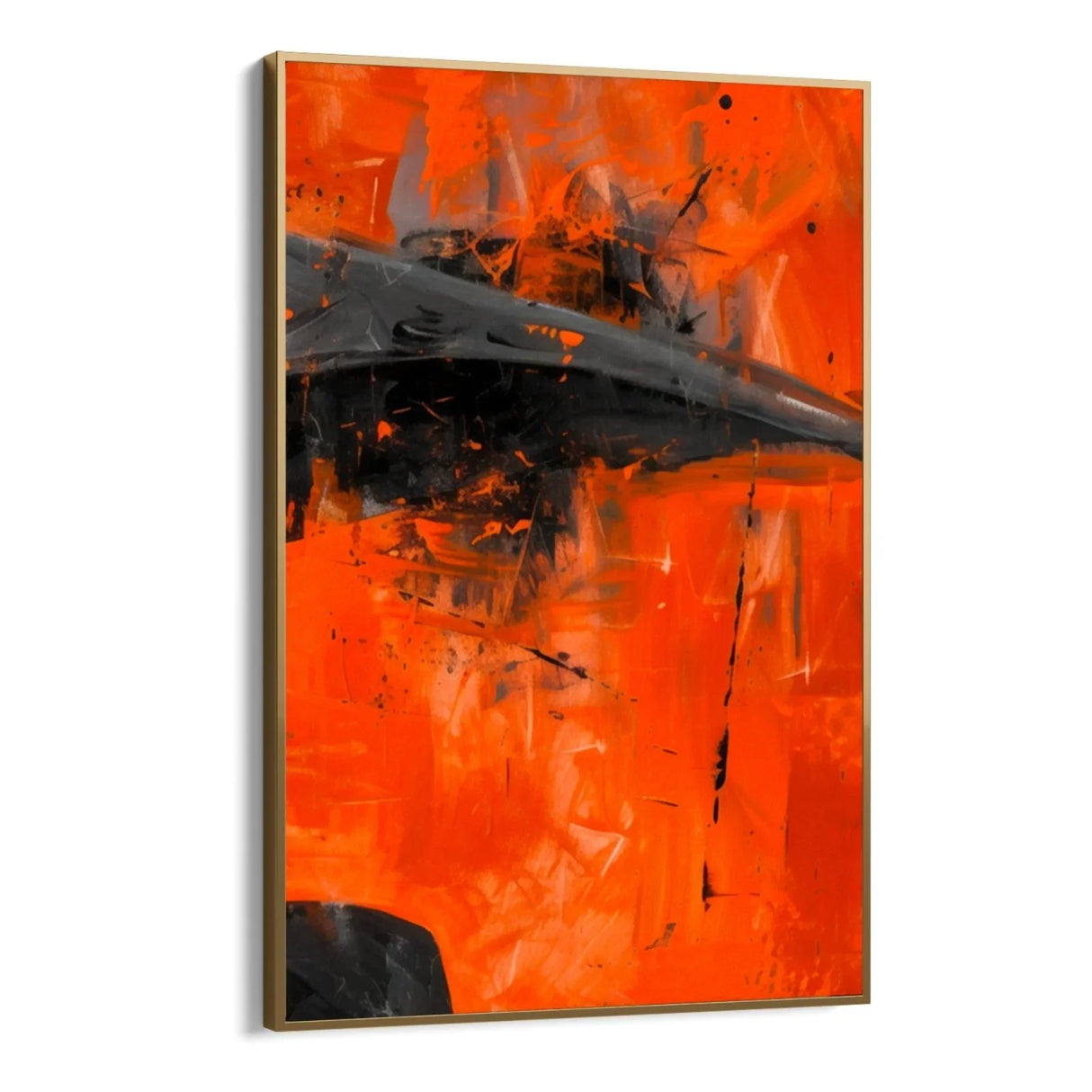 Quadro Stampa su Tela Abbraccio di Fuoco - CupidoDesign