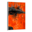 Quadro Stampa su Tela Abbraccio di Fuoco - CupidoDesign