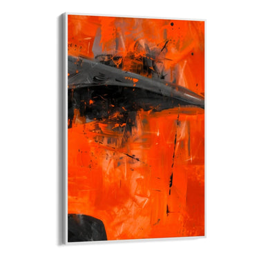 Quadro Stampa su Tela Abbraccio di Fuoco - CupidoDesign