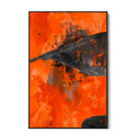 Quadro Stampa su Tela Abbraccio di Fuoco - CupidoDesign