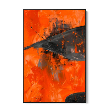Quadro Stampa su Tela Abbraccio di Fuoco - CupidoDesign