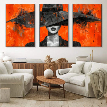 Quadro Stampa su Tela Abbraccio di Fuoco - CupidoDesign