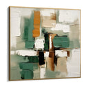 Quadro Stampa su Tela Abbraccio Verde - CupidoDesign