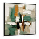 Quadro Stampa su Tela Abbraccio Verde - CupidoDesign