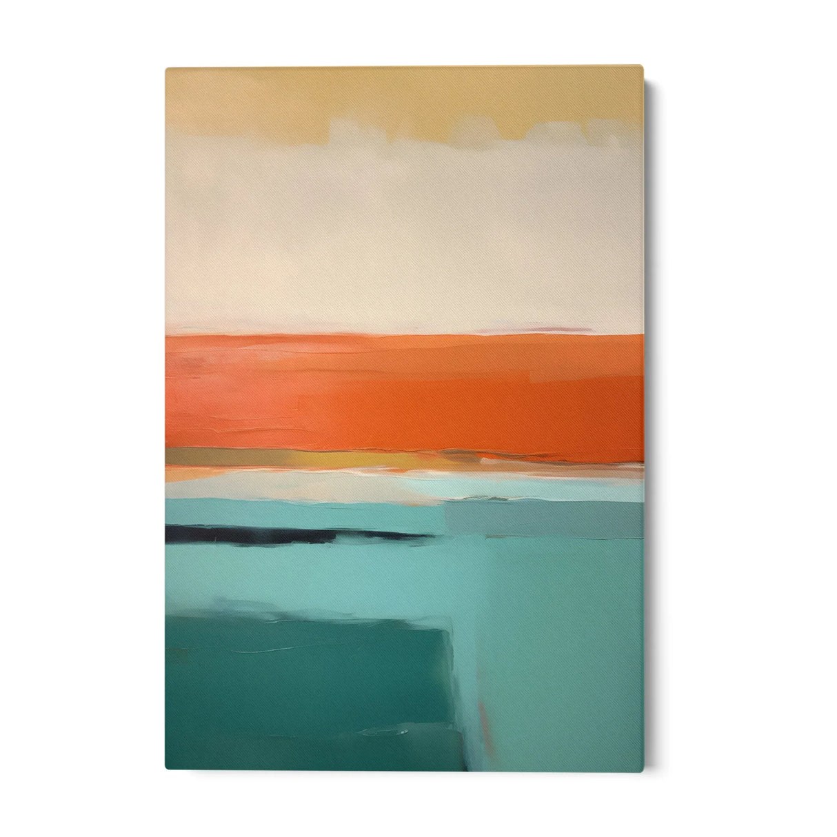 Quadro Stampa su Tela Abbraccio cromatico - CupidoDesign