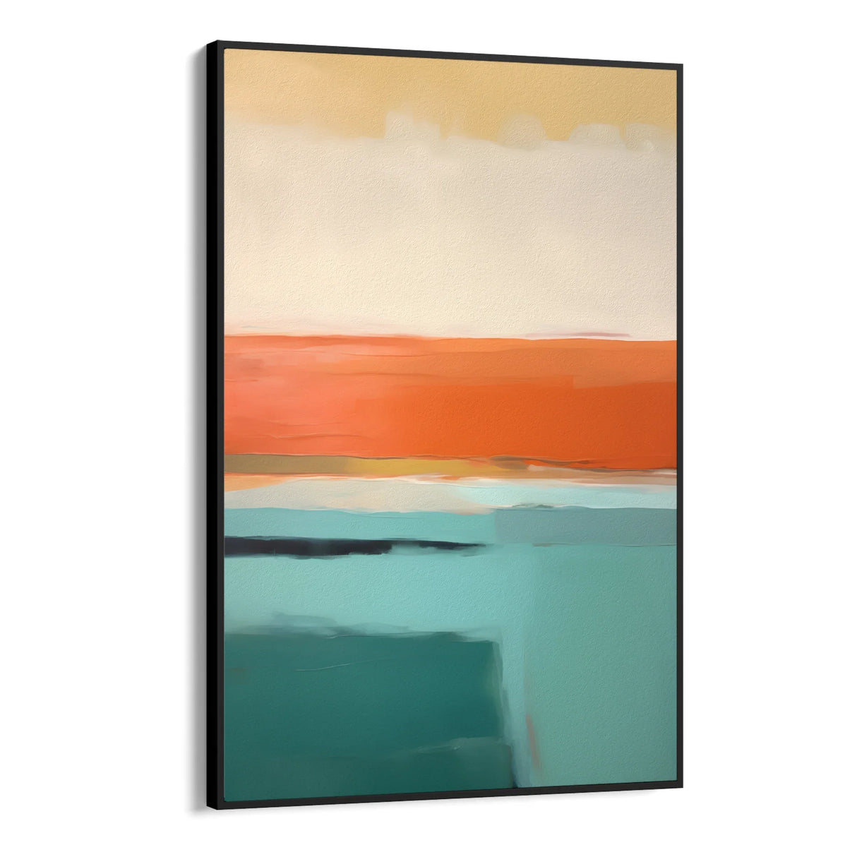 Quadro Stampa su Tela Abbraccio cromatico - CupidoDesign