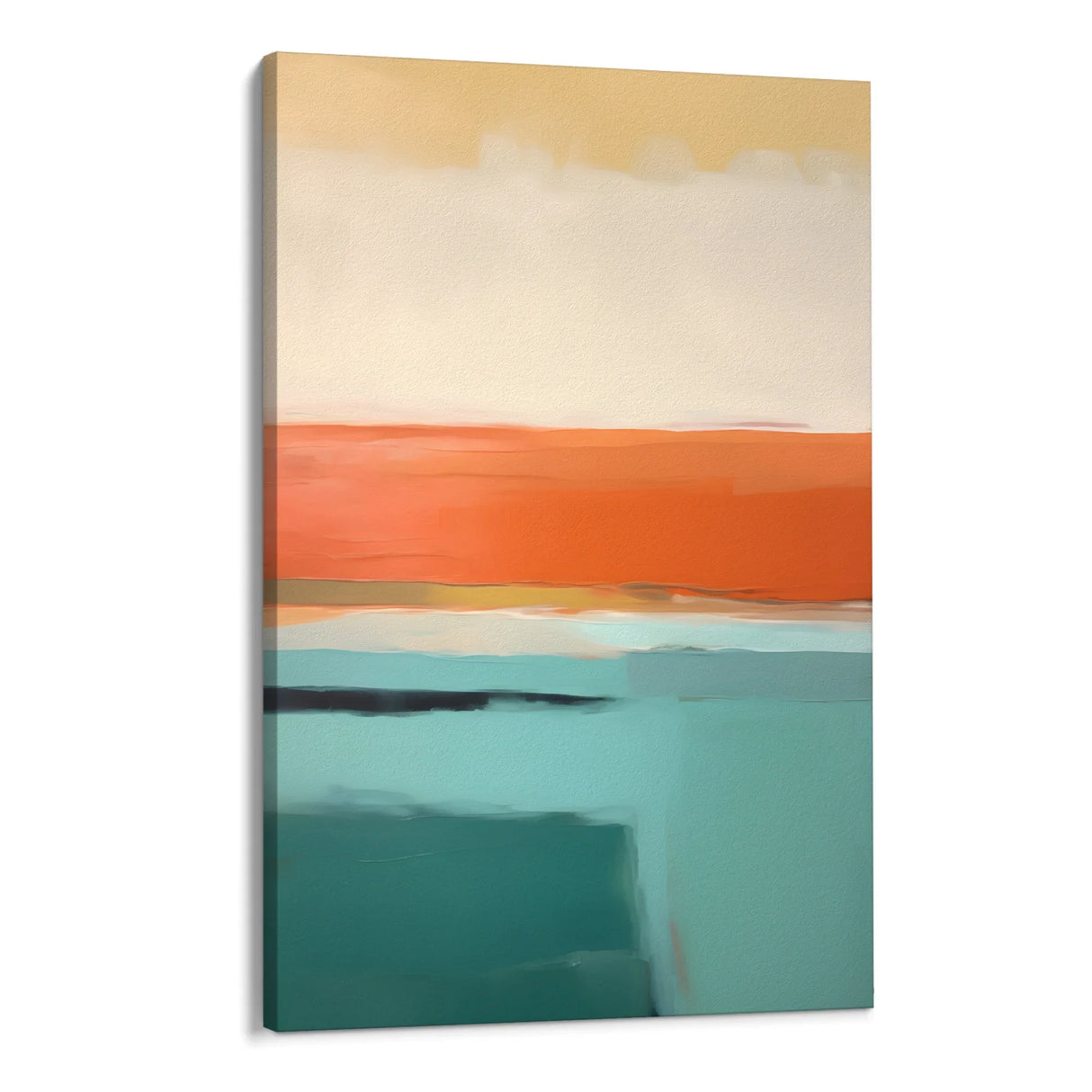 Quadro Stampa su Tela Abbraccio cromatico - CupidoDesign